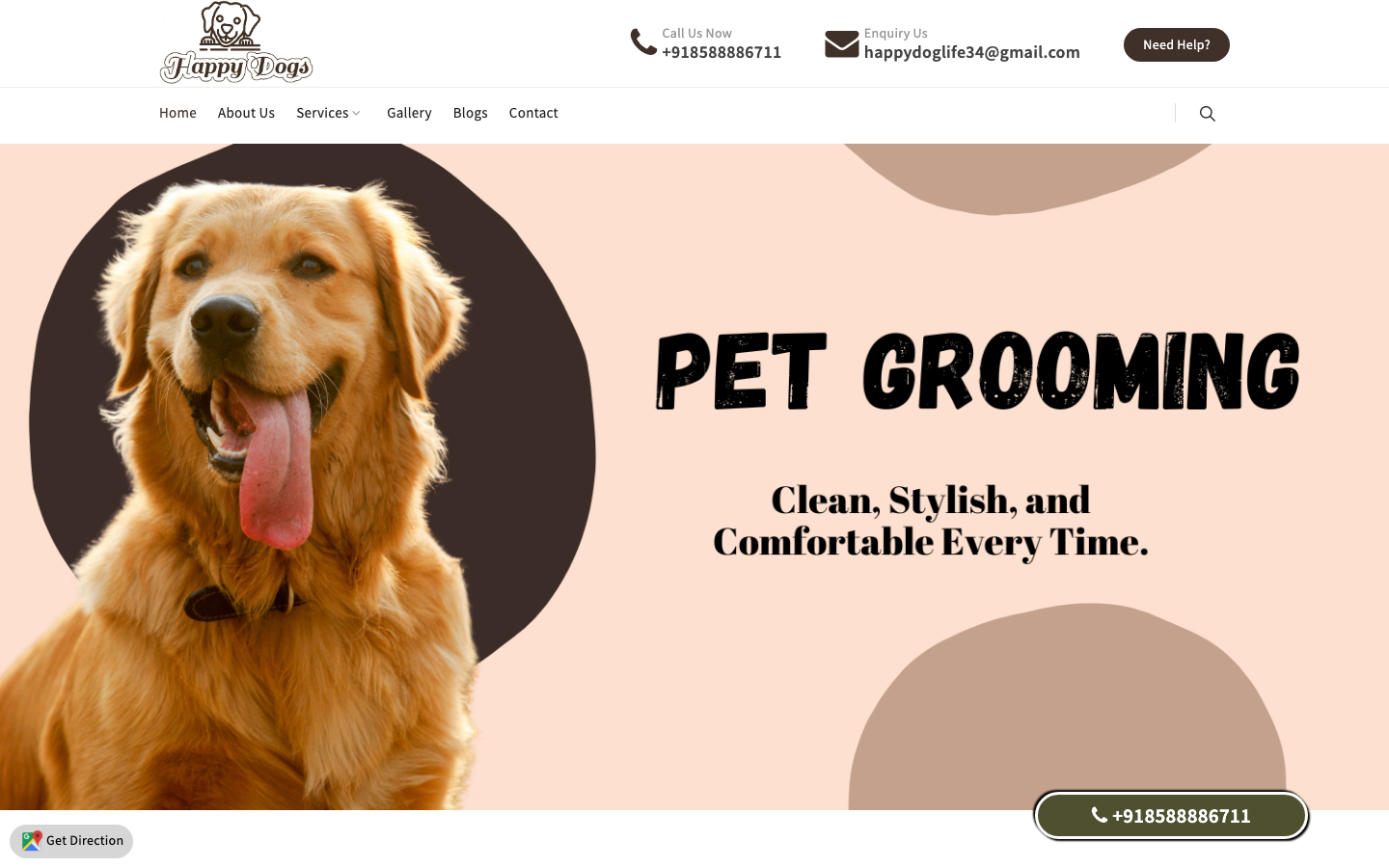 Happy Dogs dog-care platform