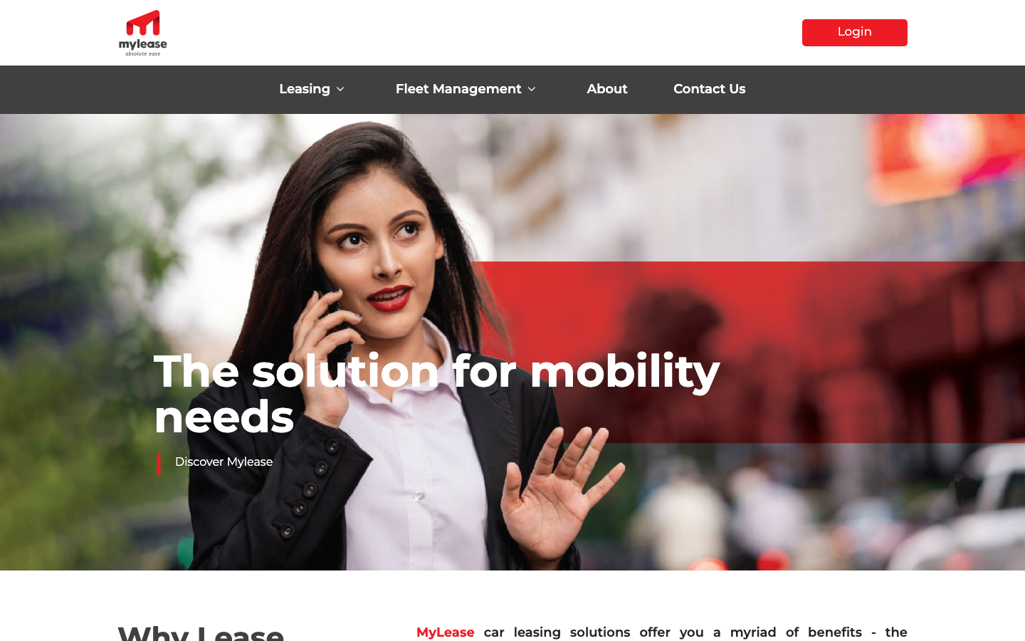 My Lease car leasing & fleet management platform